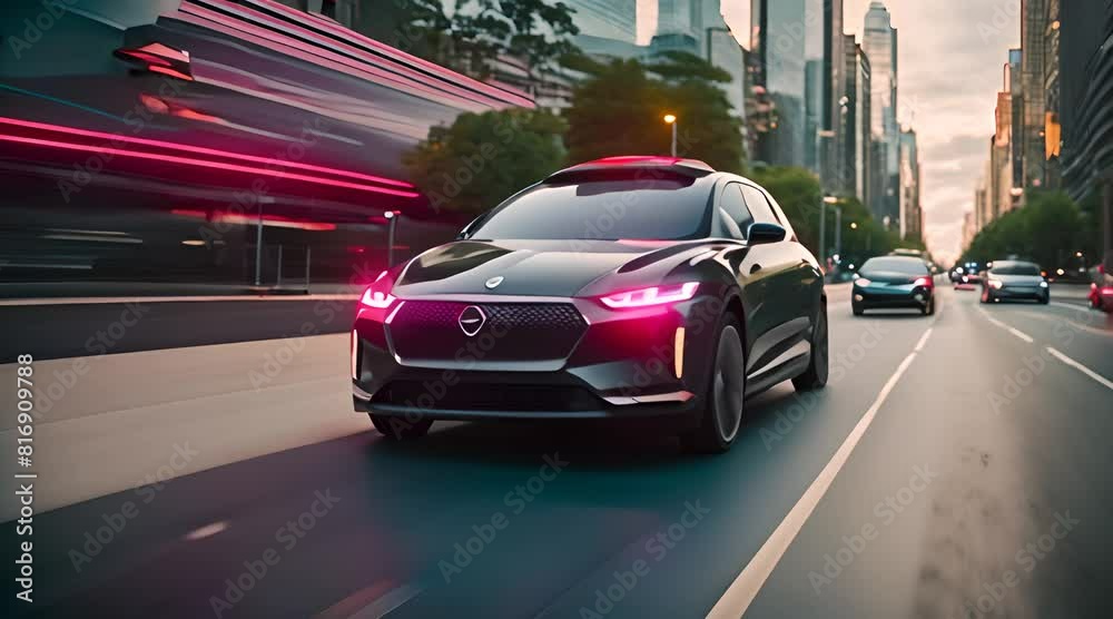 Autonomous Self-Driving Car Seamlessly Overtaking Vehicles on City Highways Autonomous Self-Driving Car Seamlessly Overtaking Vehicles on City Highways