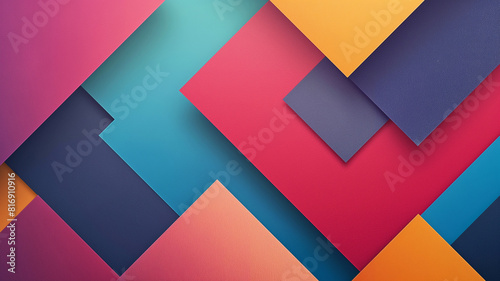 Geometric background with parallelogram shapes. photo