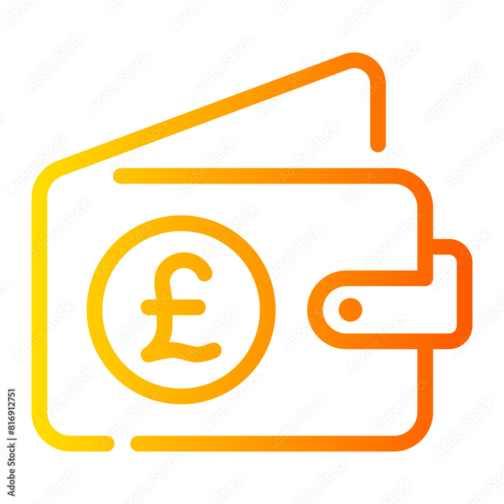 wallet gradient icon