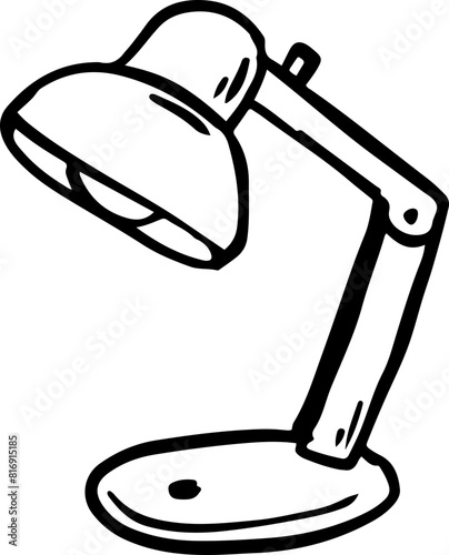sketch lamp desk