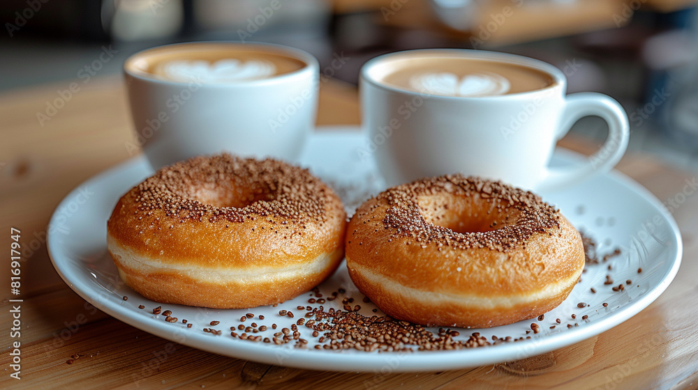 coffee and donuts coffee and donuts