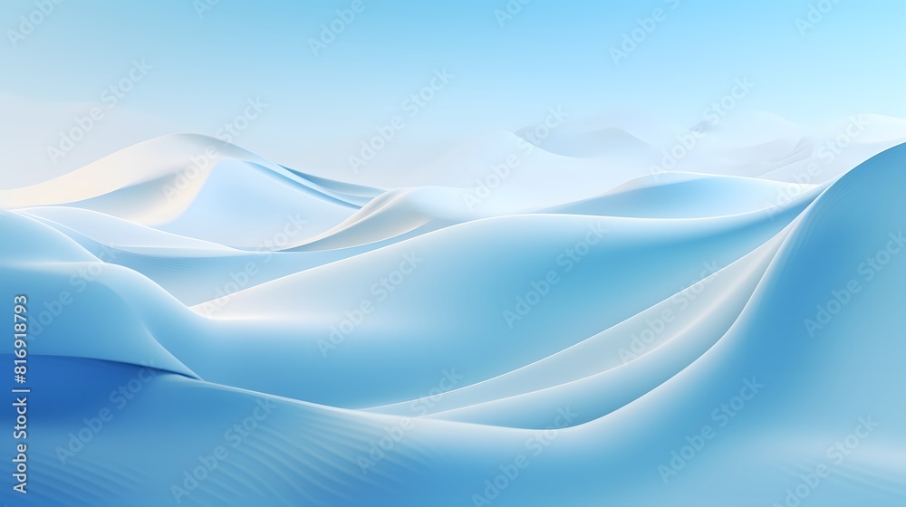 Digital technology blue abstract landscape scene poster background Digital technology blue abstract landscape scene poster background
