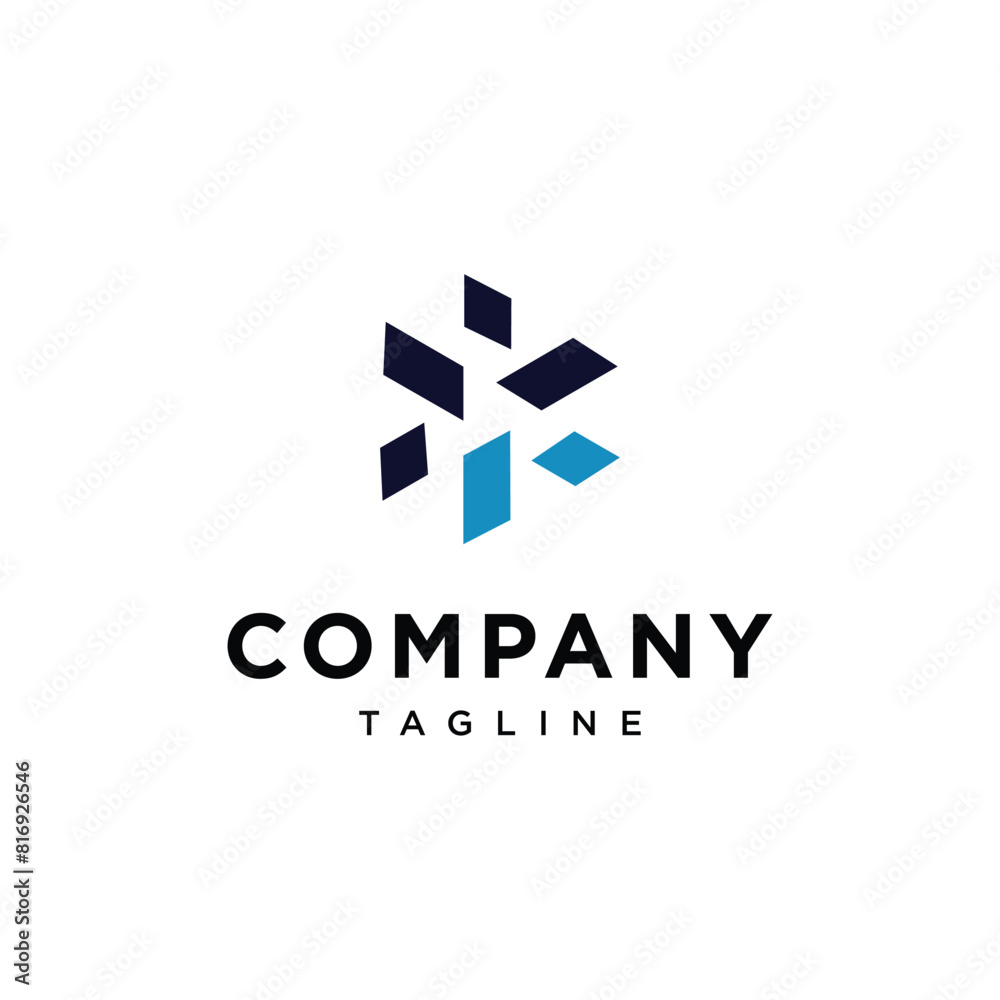 Fototapeta premium Letter A abstract logo icon vector template.eps