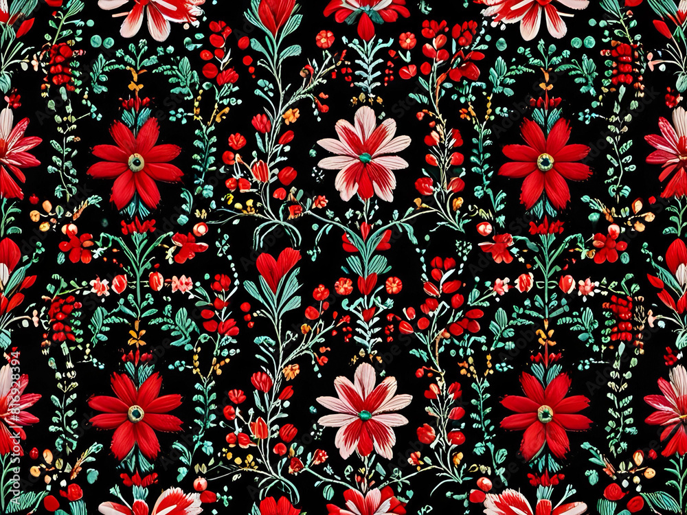 seamless floral pattern seamless floral pattern