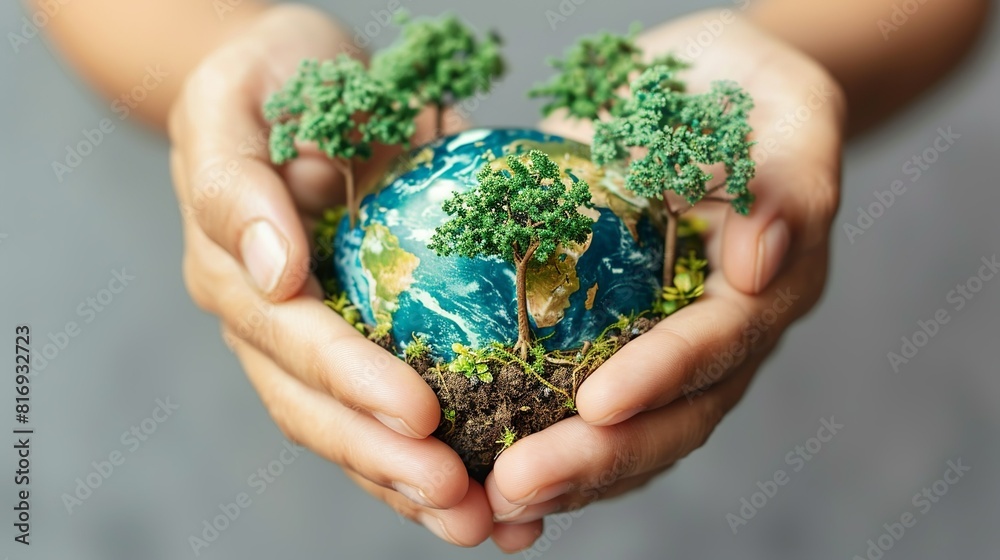 Environment Care, A closeup of hands gently cupping a butterfly, symbolizing wildlife protection. Illustration image, Minimal Style, Clean and Clear Color, Environment Care, A closeup of hands gently cupping a butterfly, symbolizing wildlife protection. Illustration image, Minimal Style, Clean and Clear Color,
