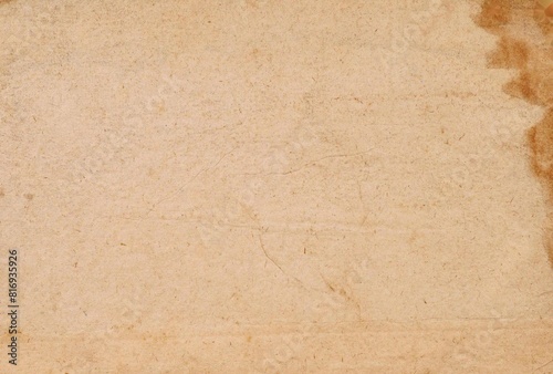 This texture paper parchment is dated 1700 from Austria, with damaged new tan and vintage pancho colors. Features a worn old-fashioned paper background and is an empty image.