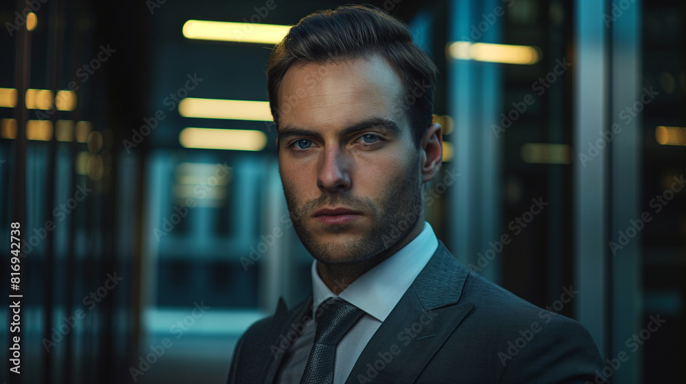 portrait of a businessman or CEO portrait of a businessman or CEO