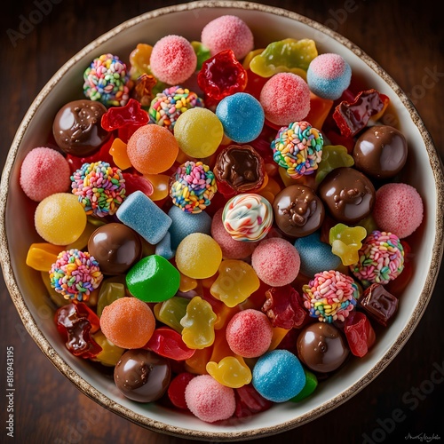 Candies in a bowl  © Sam Bailey