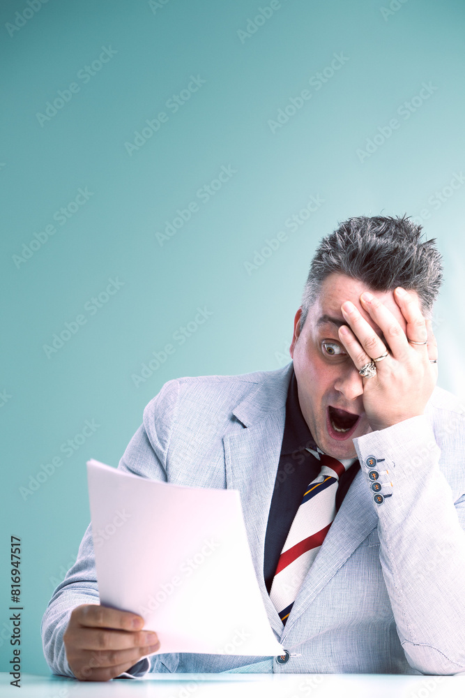 Horrified, anchorman reacts to shocking document discovery Horrified, anchorman reacts to shocking document discovery