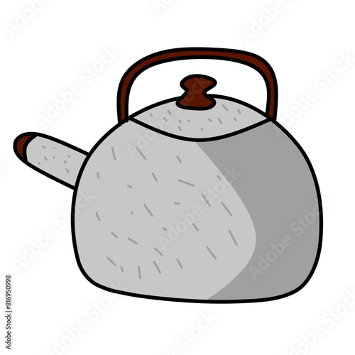 kettle on the stove