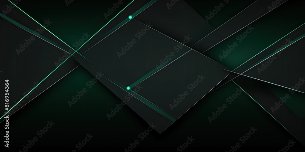 Luminous Patterns: Small Green Lines on Green and Black Canvas Luminous Patterns: Small Green Lines on Green and Black Canvas