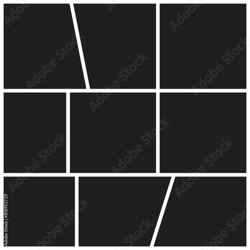 Vector Photo frame mockup design