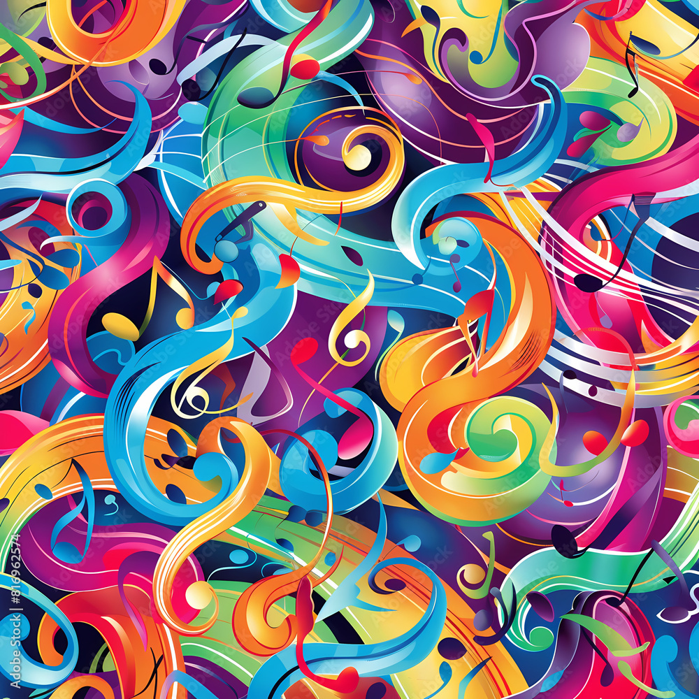Abstract Classical music hand drawn doodle banner cartoon vector image Abstract Classical music hand drawn doodle banner cartoon vector image