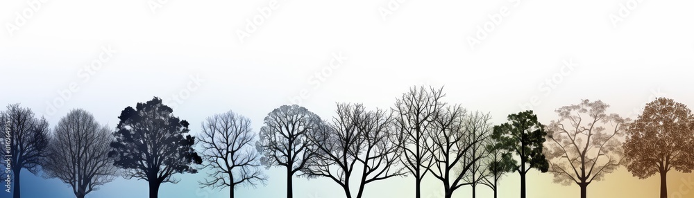 Various Tree Shapes For Abstract Patterns Various Tree Shapes For Abstract Patterns