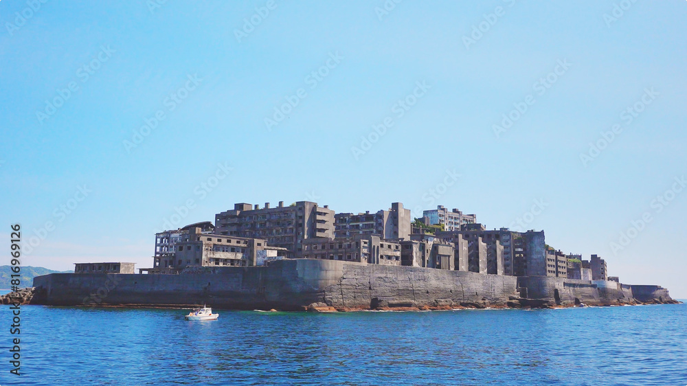 Obraz premium 軍艦島
