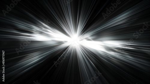 Dynamic Speed Zoom Effect with White Light