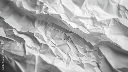 crumpled piece of paper,  photo