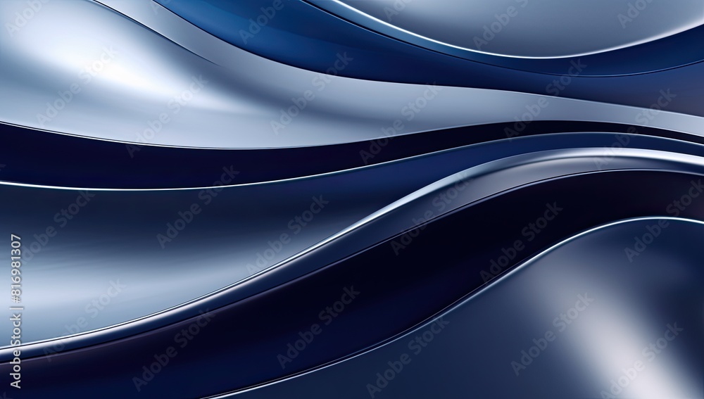 A background with an abstract metallic sheen in shades of blue A background with an abstract metallic sheen in shades of blue