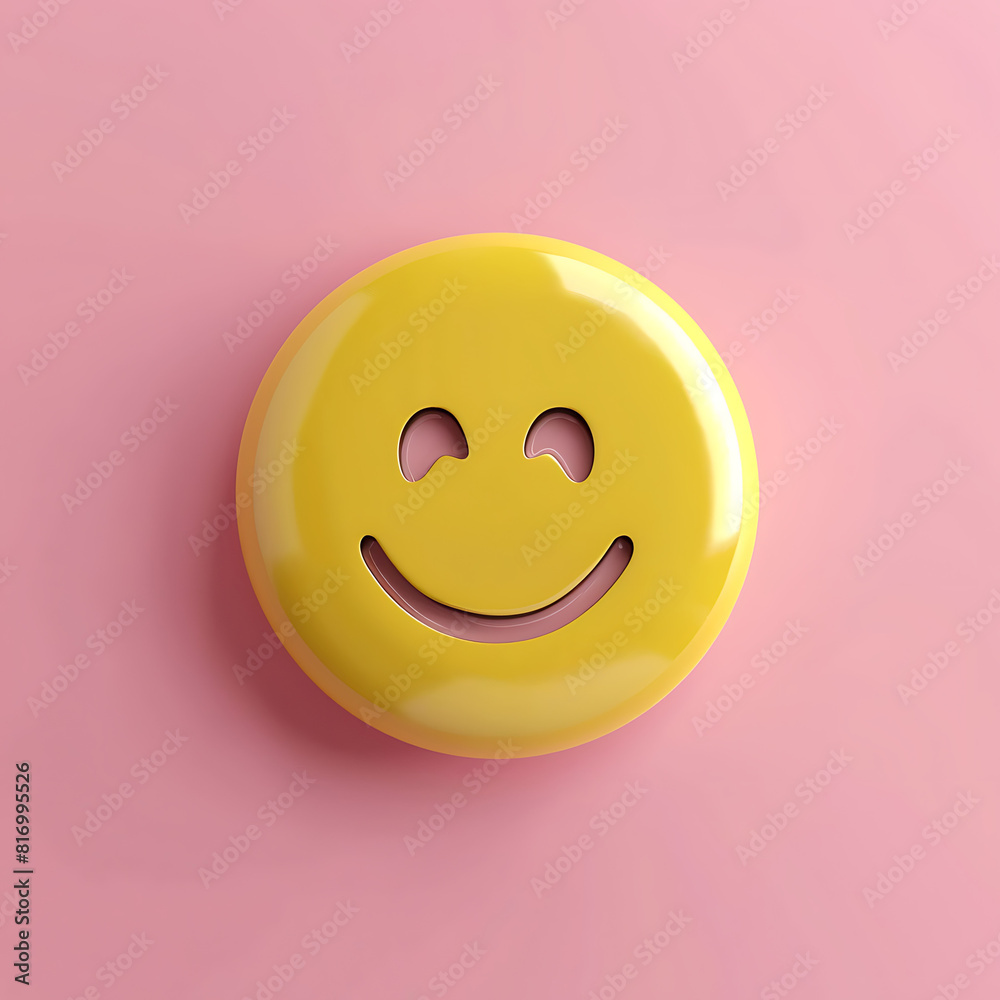 Fototapeta premium Smiley Face, happy smile Able to inspire all things