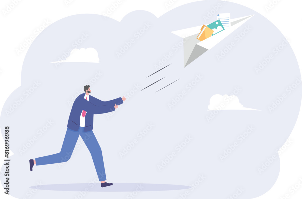 share photo files, documents, folders. application or file sending software. a man launches or flies a paper airplane. illustration concept design. graphic elements
share photo files, documents, folders. application or file sending software. a man launches or flies a paper airplane. illustration concept design. graphic elements