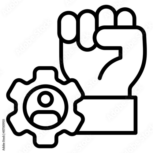 Empowerment Icon Element For Design