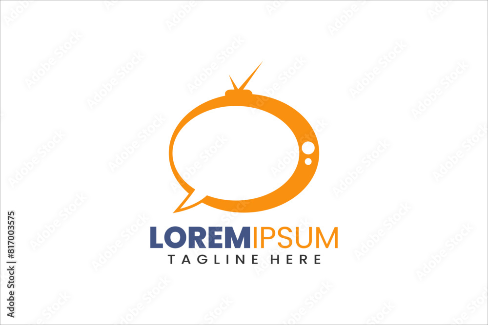 100520244-09.epsModern Flat Unique chat television logo template and Minimalist tv chat logo template design 100520244-09.epsModern Flat Unique chat television logo template and Minimalist tv chat logo template design