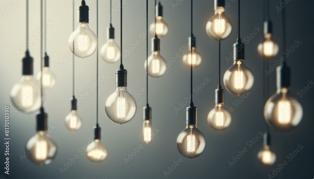 Hanging Edison Light Bulbs Hanging Edison Light Bulbs