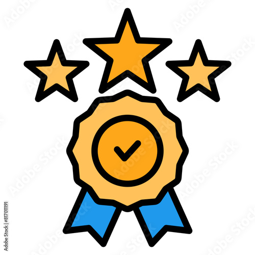Brand Reputation Icon Element For Design