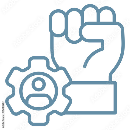 Empowerment Icon Element For Design