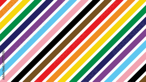 Pride Background with LGBTQ Pride Flag Colours. Rainbow Striped Background in Rainbow Colours. LGBT Gay Pride Rainbow Pattern Wallpaper
