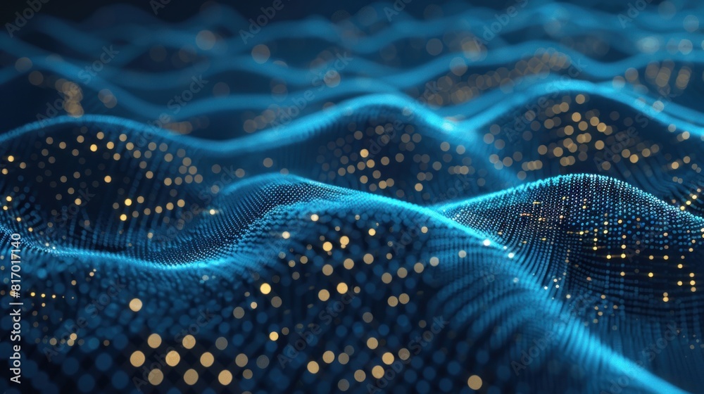 Abstract Dotted line Data technology background Abstract Dotted line Data technology background