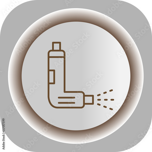 Inhaler  Gradient Background Icon