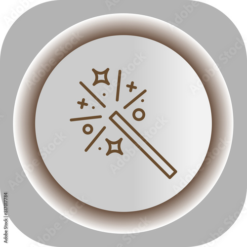 Magic Word  Gradient Background Icon