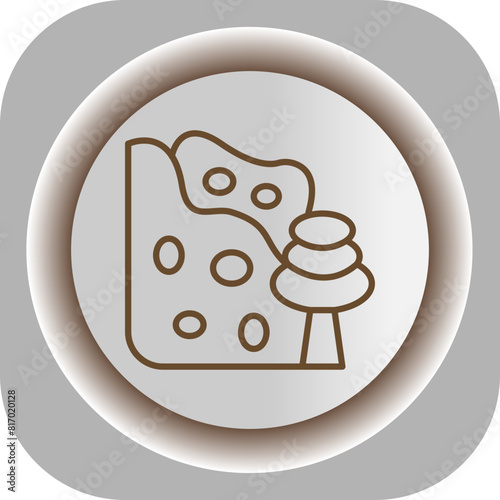 Avalanche  Gradient Background Icon