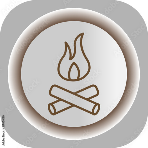 Bonefire  Gradient Background Icon