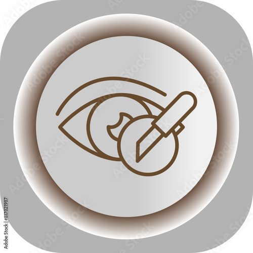 Plastic Surgery  Gradient Background Icon