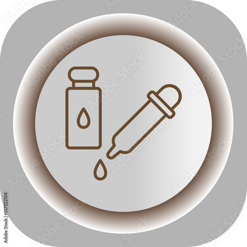 Eye Drops  Gradient Background Icon
