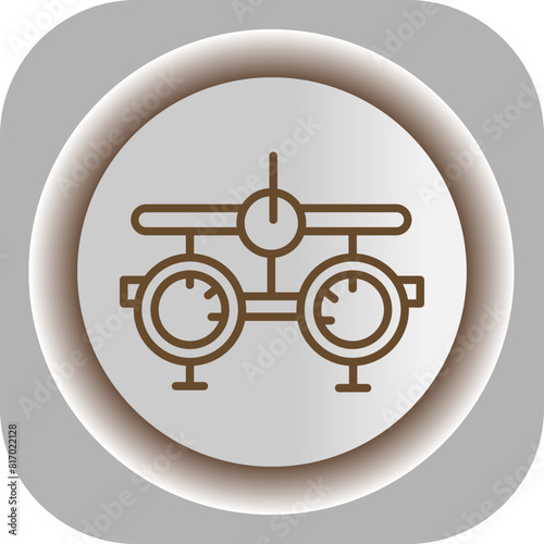 Optometrist  Gradient Background Icon
