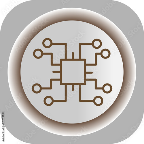 Embedded  Gradient Background Icon