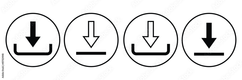 Download icon vector illustration. Download sign and symbol on white background.
Download icon vector illustration. Download sign and symbol on white background.