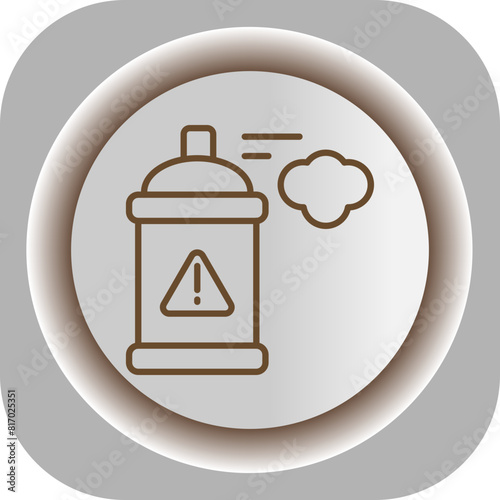 Aerosol  Gradient Background Icon
