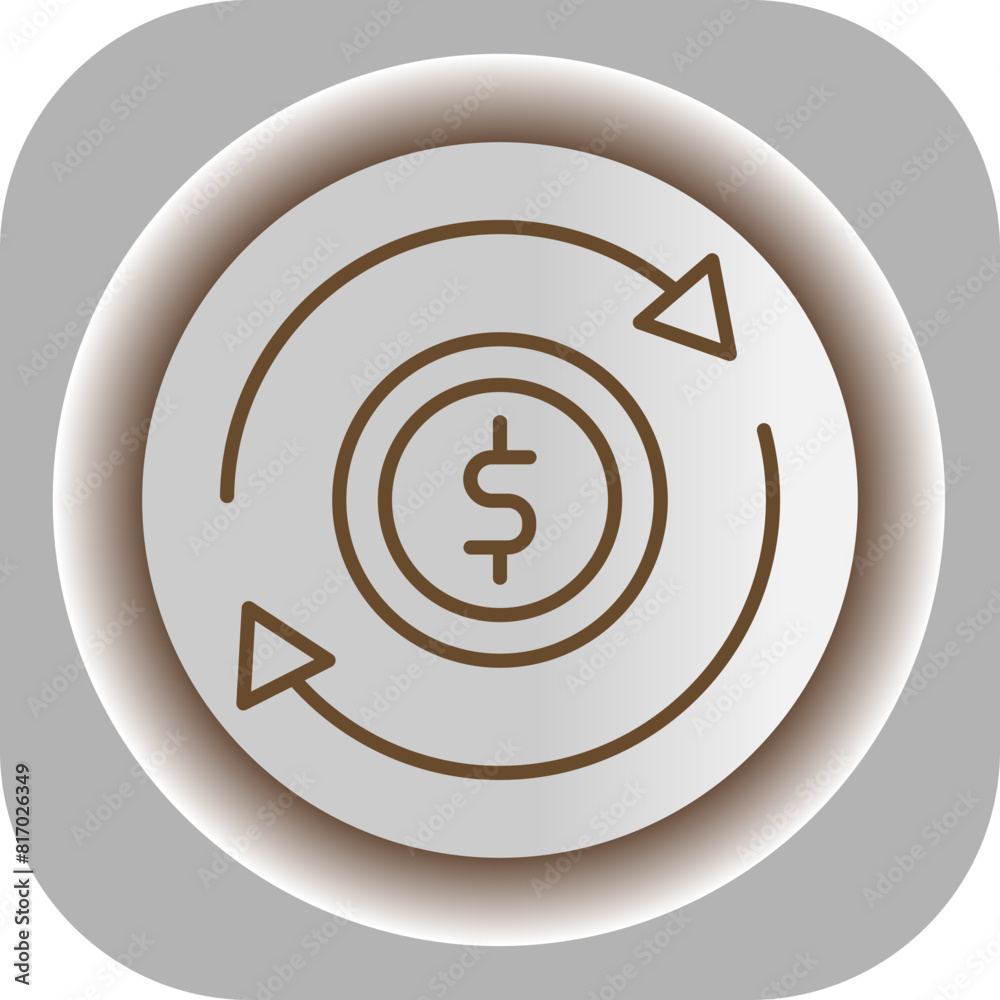 Business Gradient Background Icon Business Gradient Background Icon