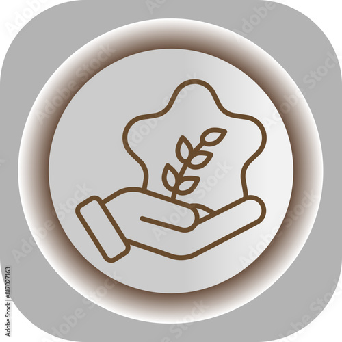 Humanitarian  Gradient Background Icon