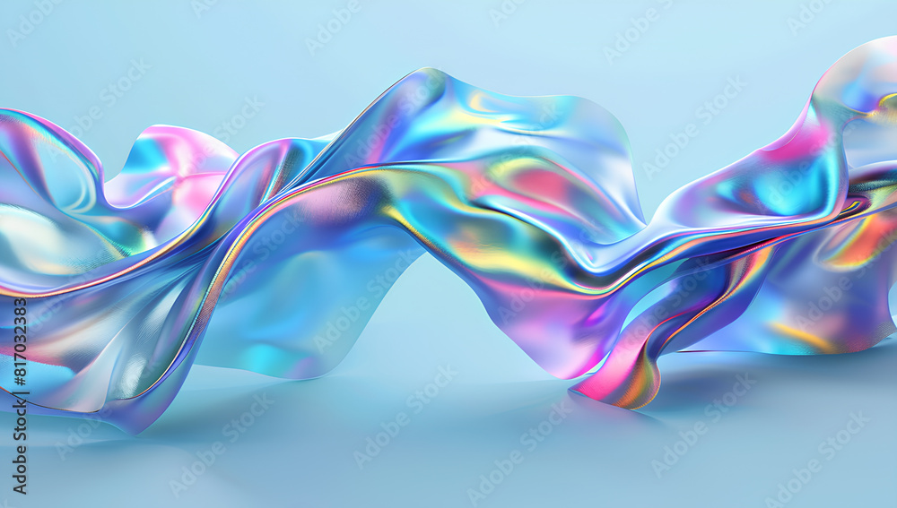 Naklejka premium abstract background with rainbow
