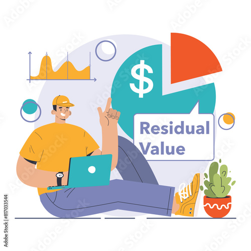 Amortization and depreciation set. Calculating the value for business assets