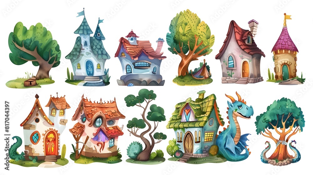Enchanting Storybook Landscapes and Whimsical Architectural Enchanting Storybook Landscapes and Whimsical Architectural