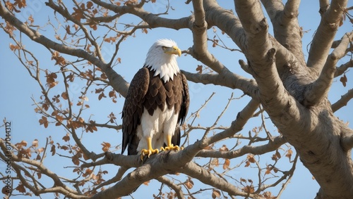 white tailed eagle Generated Ai 