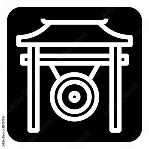 GONG,music instruments,percussion instrument,gong,orchestra,oriental.svg © แป้ง มัณธนา