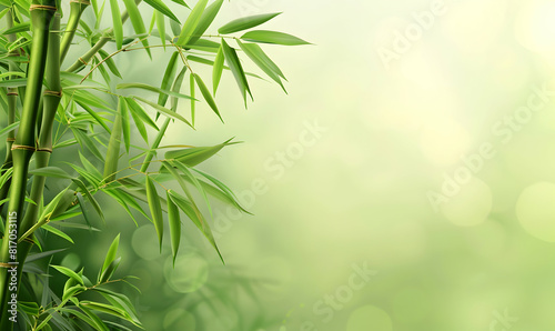 World Bamboo Day copy space background