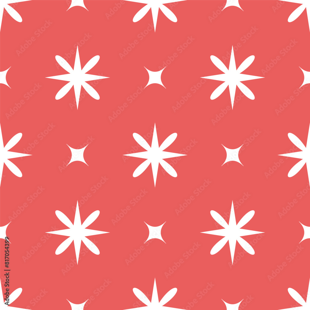 Vector seamless pattern with retro style elements. Cute design for textile, wallpaper, wrapping paper, stationery. Vector seamless pattern with retro style elements. Cute design for textile, wallpaper, wrapping paper, stationery.